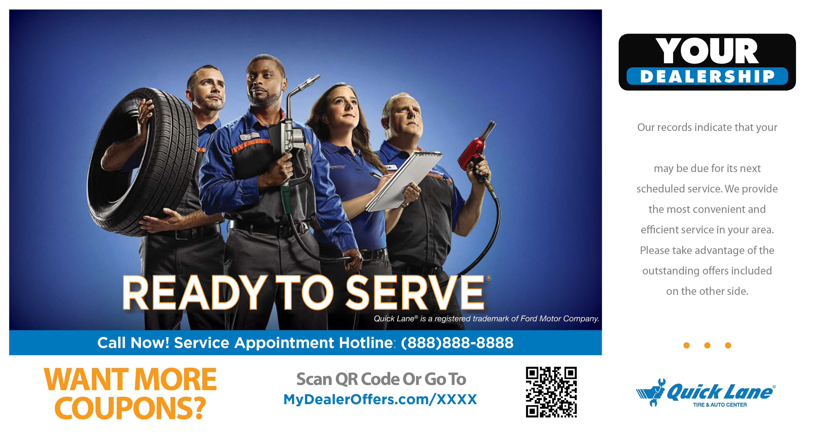 QUICKLANE FRONT Car People Marketing